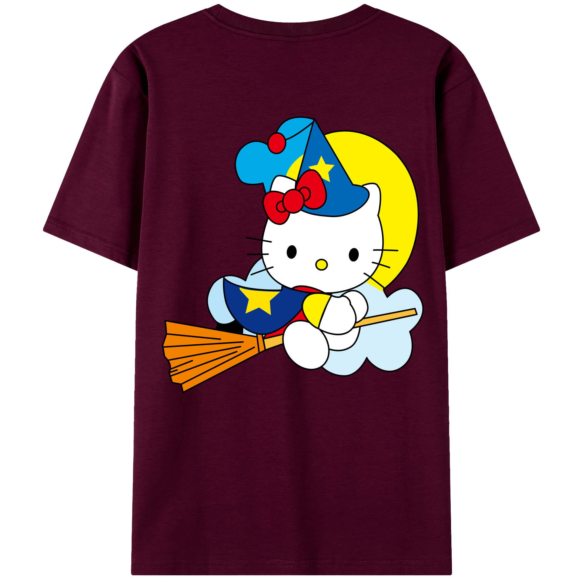 （画像用） Hello Kitty ハローキティ レディース半袖Tシャツ(バックプリント)